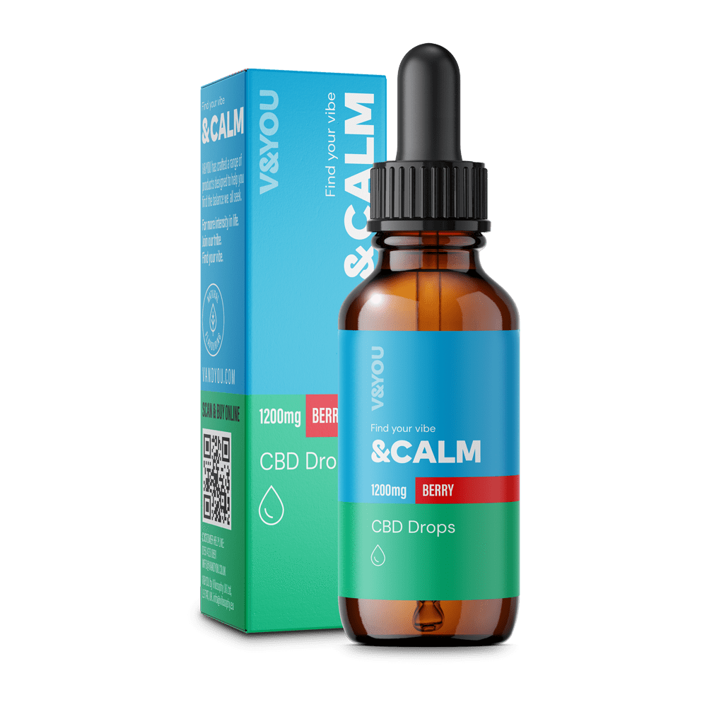 VYOU CBD kapky berry 1200mg nordiction